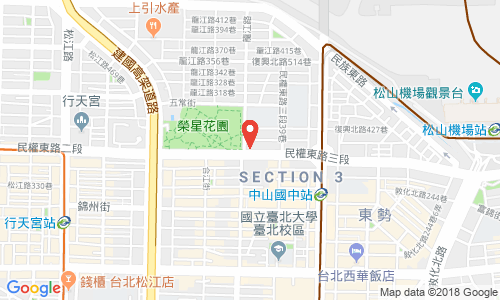 104 台北市中山區民權東路3段25號3樓